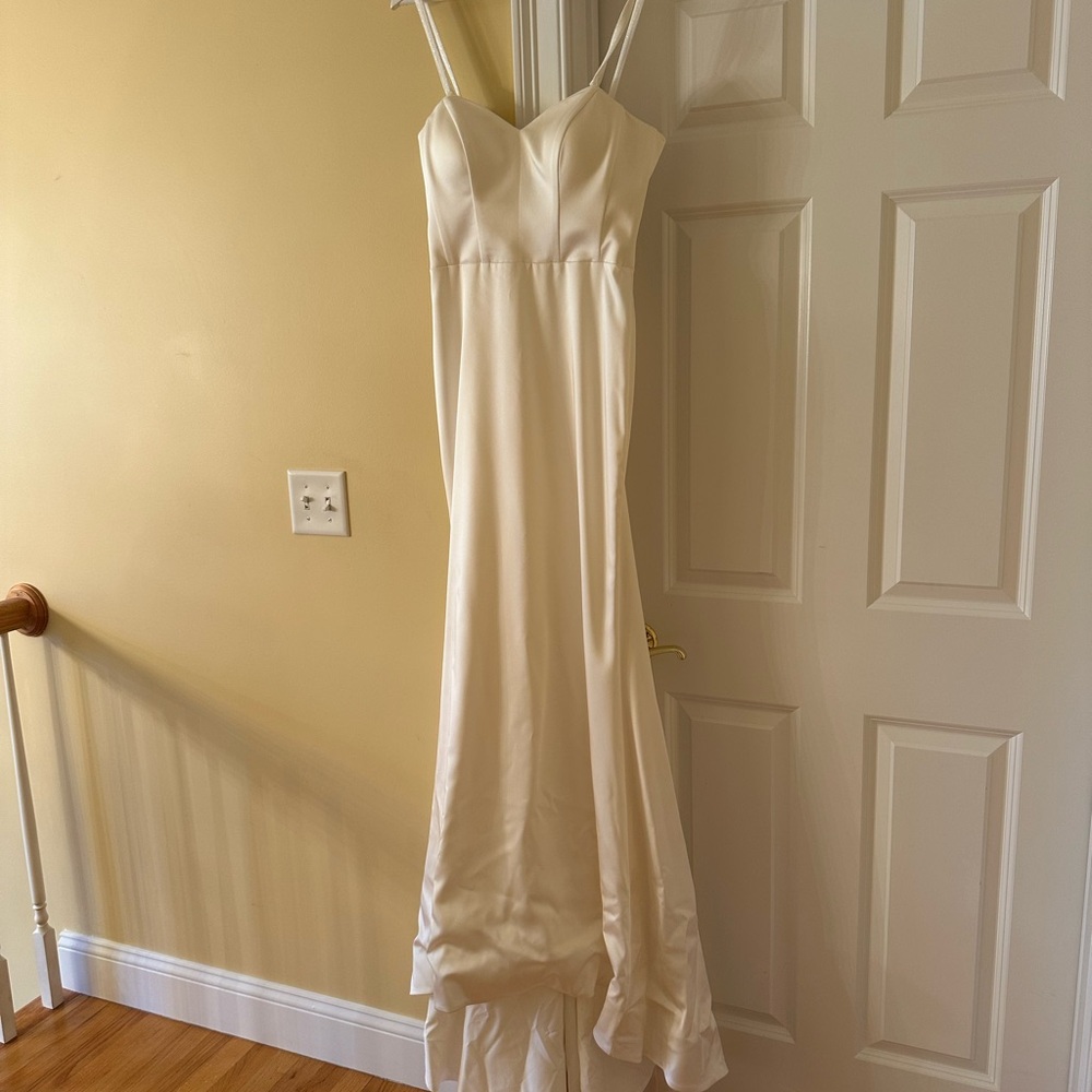 Sophisticated Cream Wedding Dress